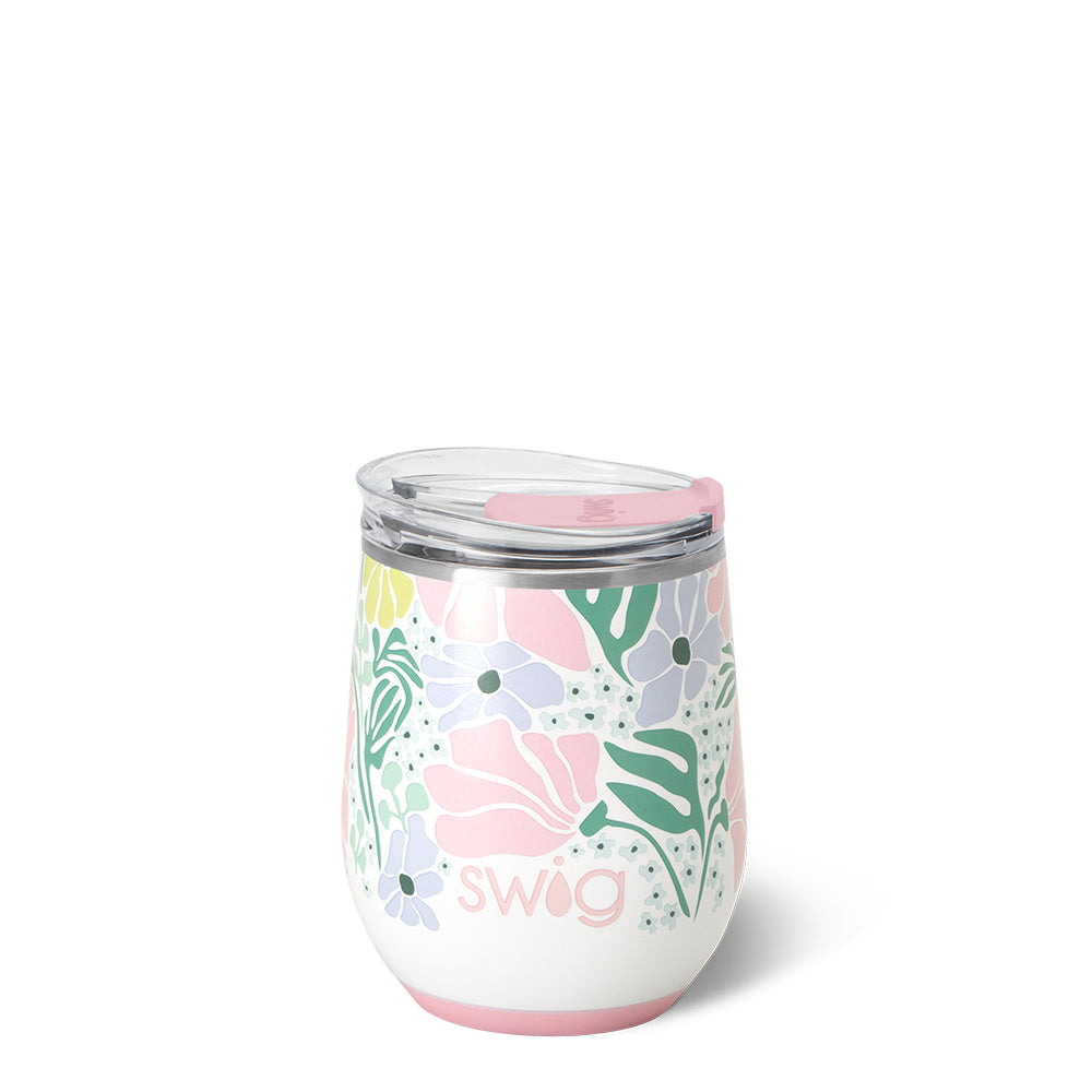 Swig Garden Party Stemless Wine 12oz
