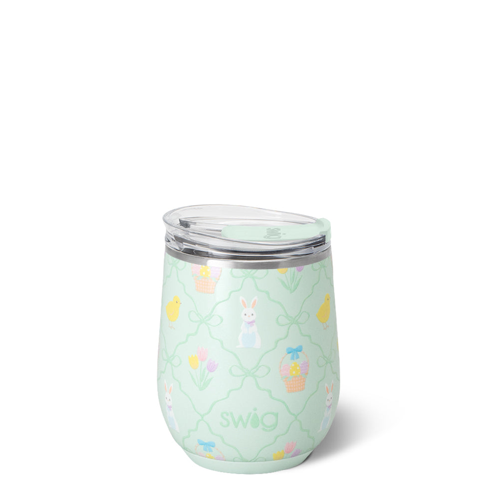Swig Hoppy Easter Stemless Wine 12oz