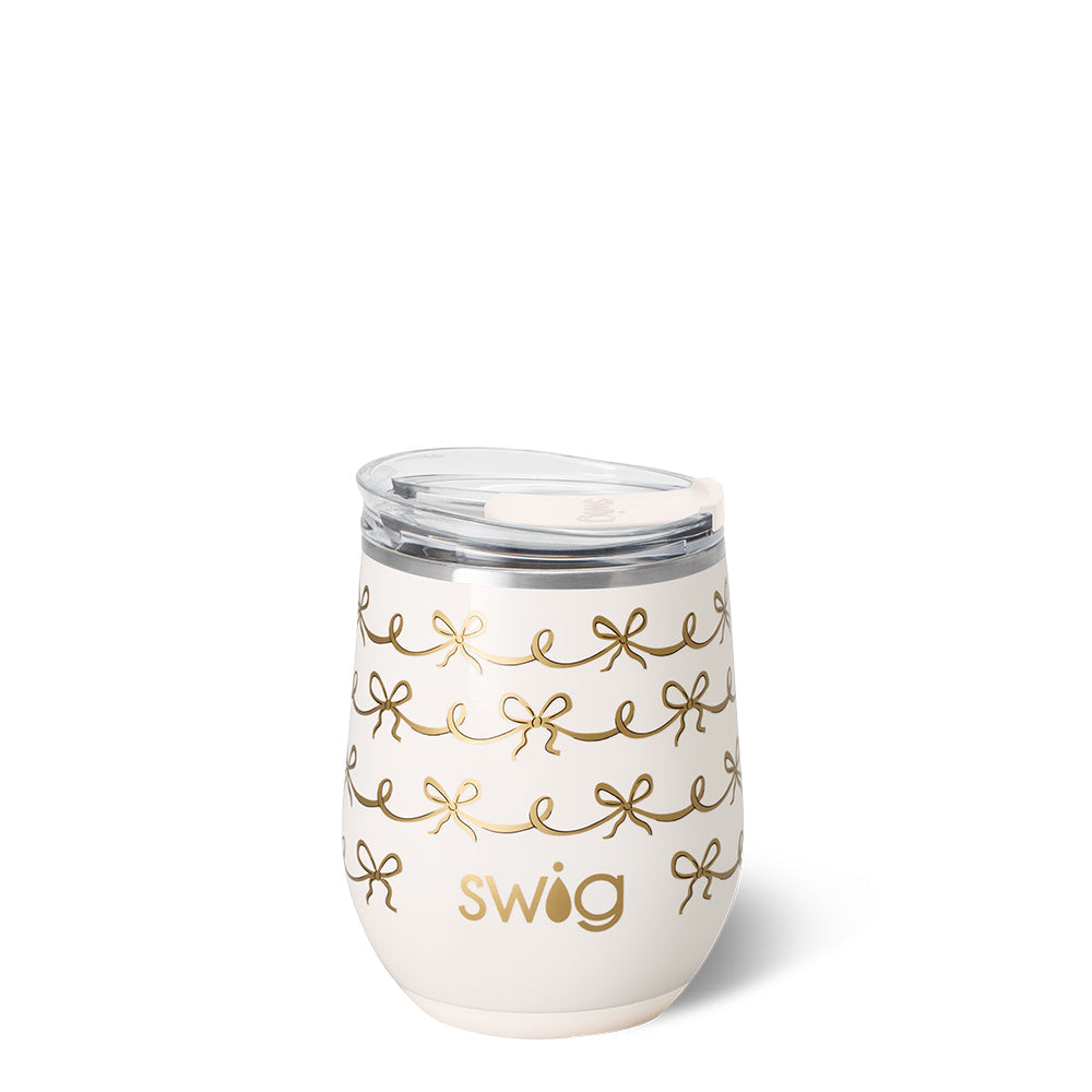 Swig Pretty In Pearl Stemless Wine 12oz