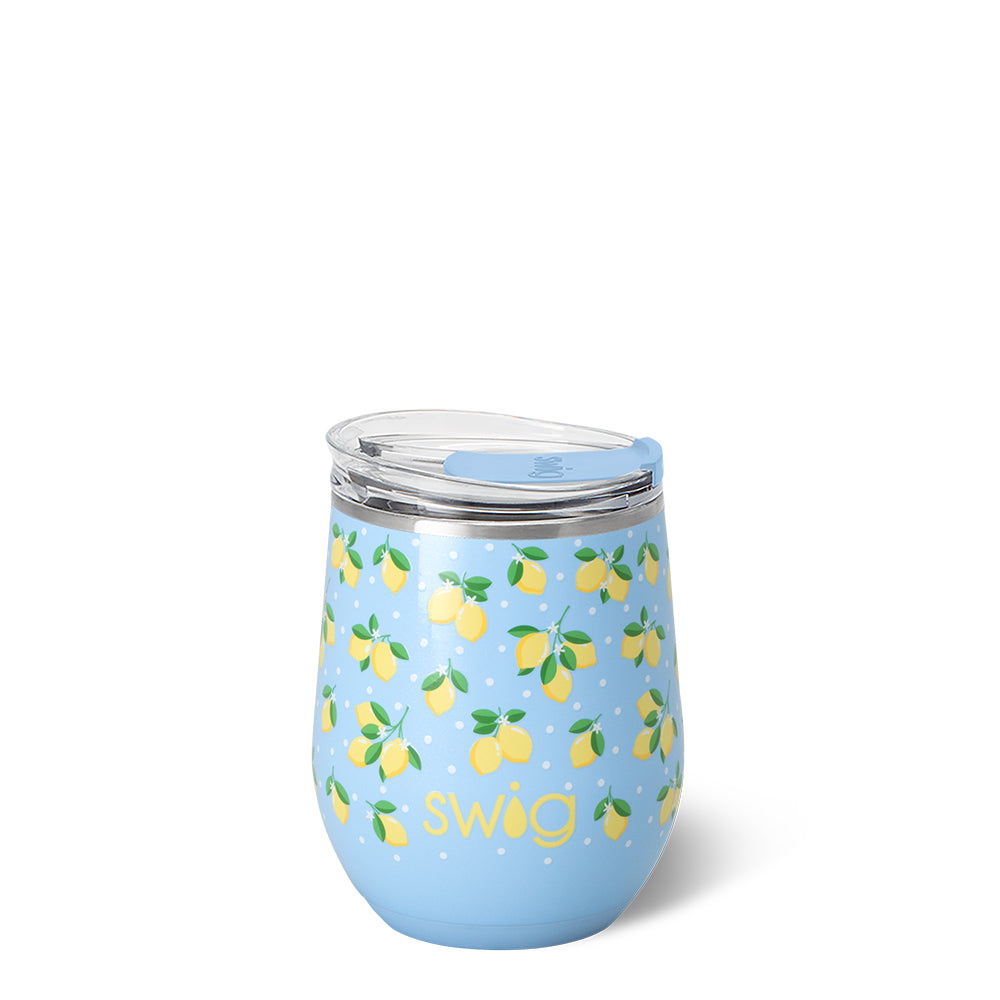 Swig Lemon Meringue Stemless Wine 12oz