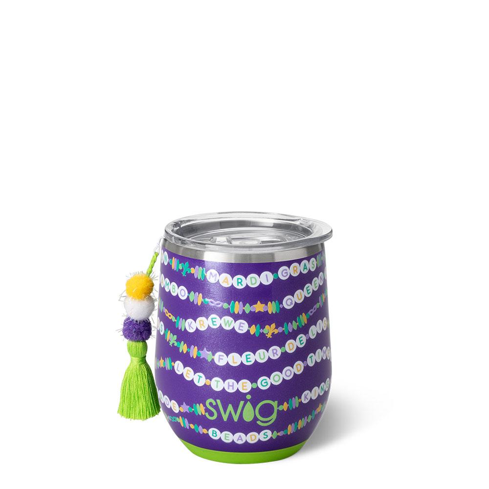 Swig My Mardi Era Stemless Wine 12oz