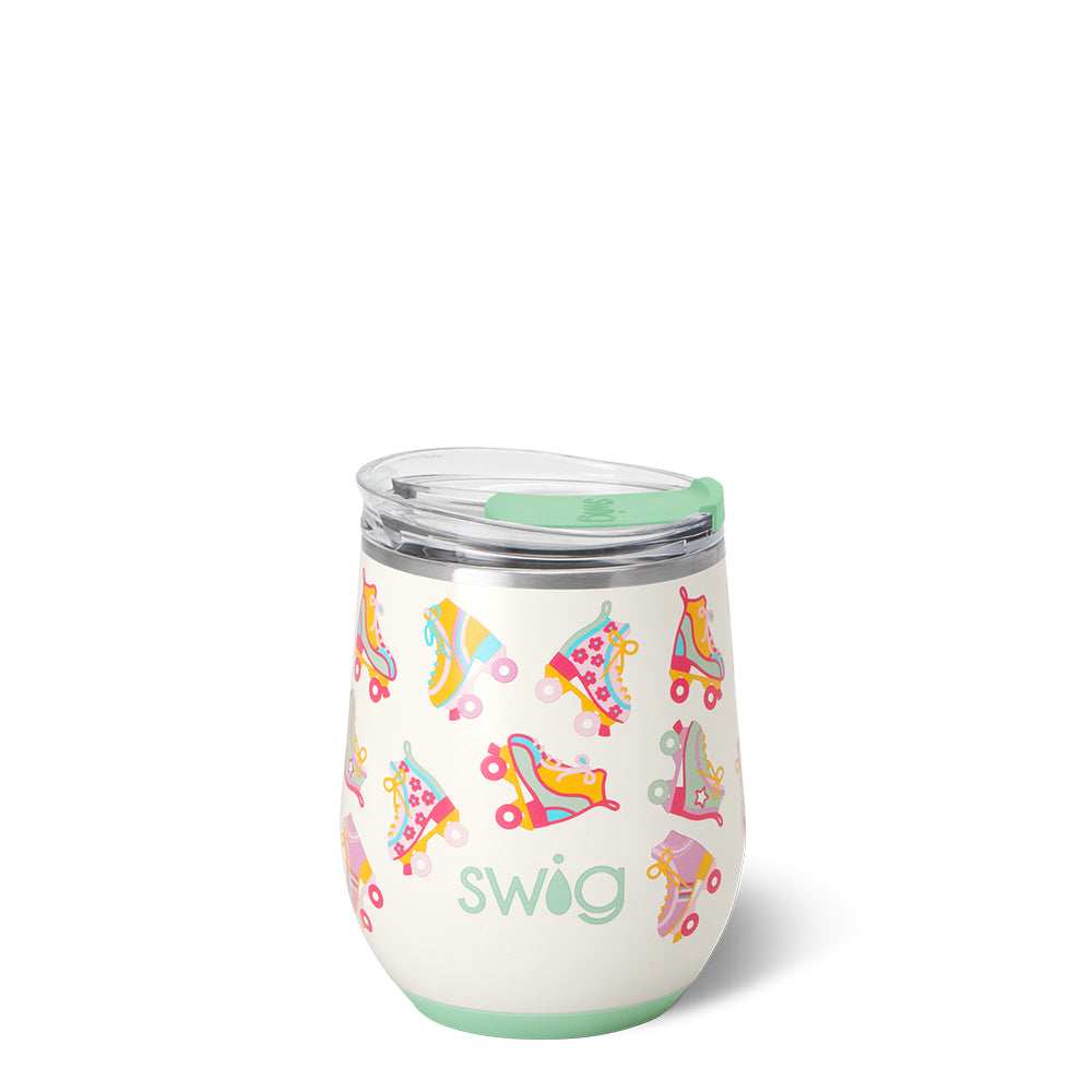 Swig Roller Rink Stemless Wine 12oz