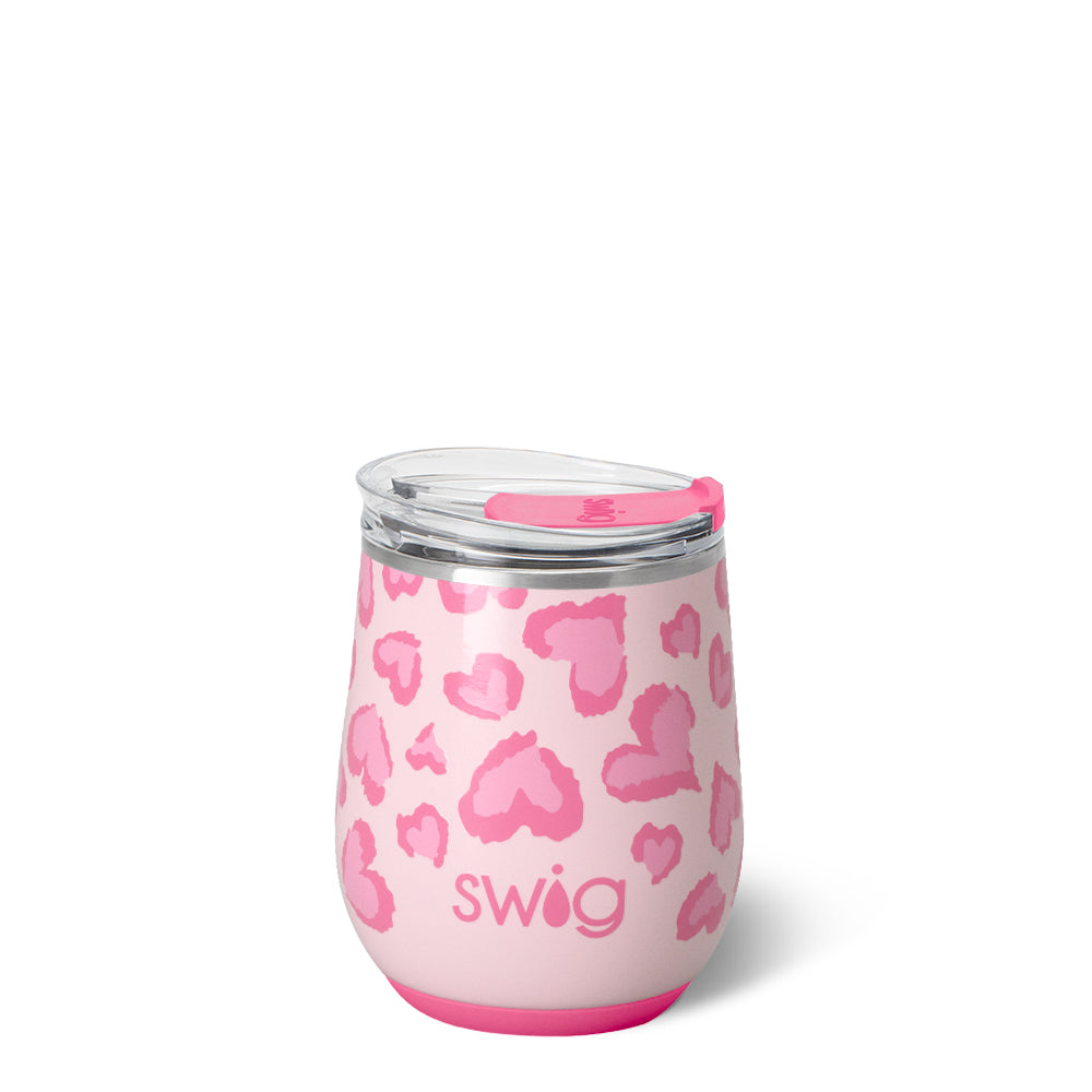 Swig Wild at Heart Stemless Wine 12oz
