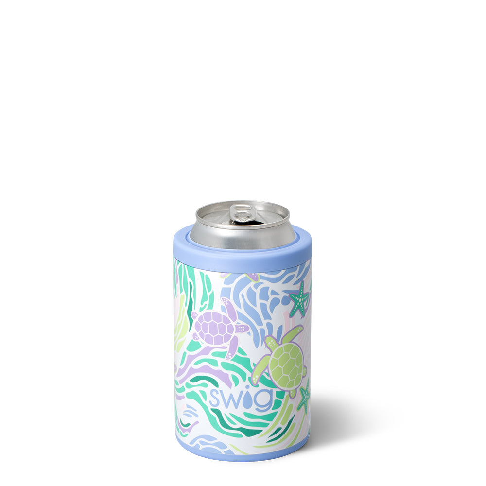 Swig Sea Swirl Can + Bottle Cooler 12oz