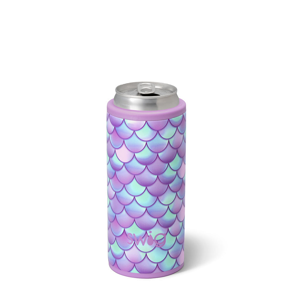 Swig Mermaid Skinny Can Cooler 12oz