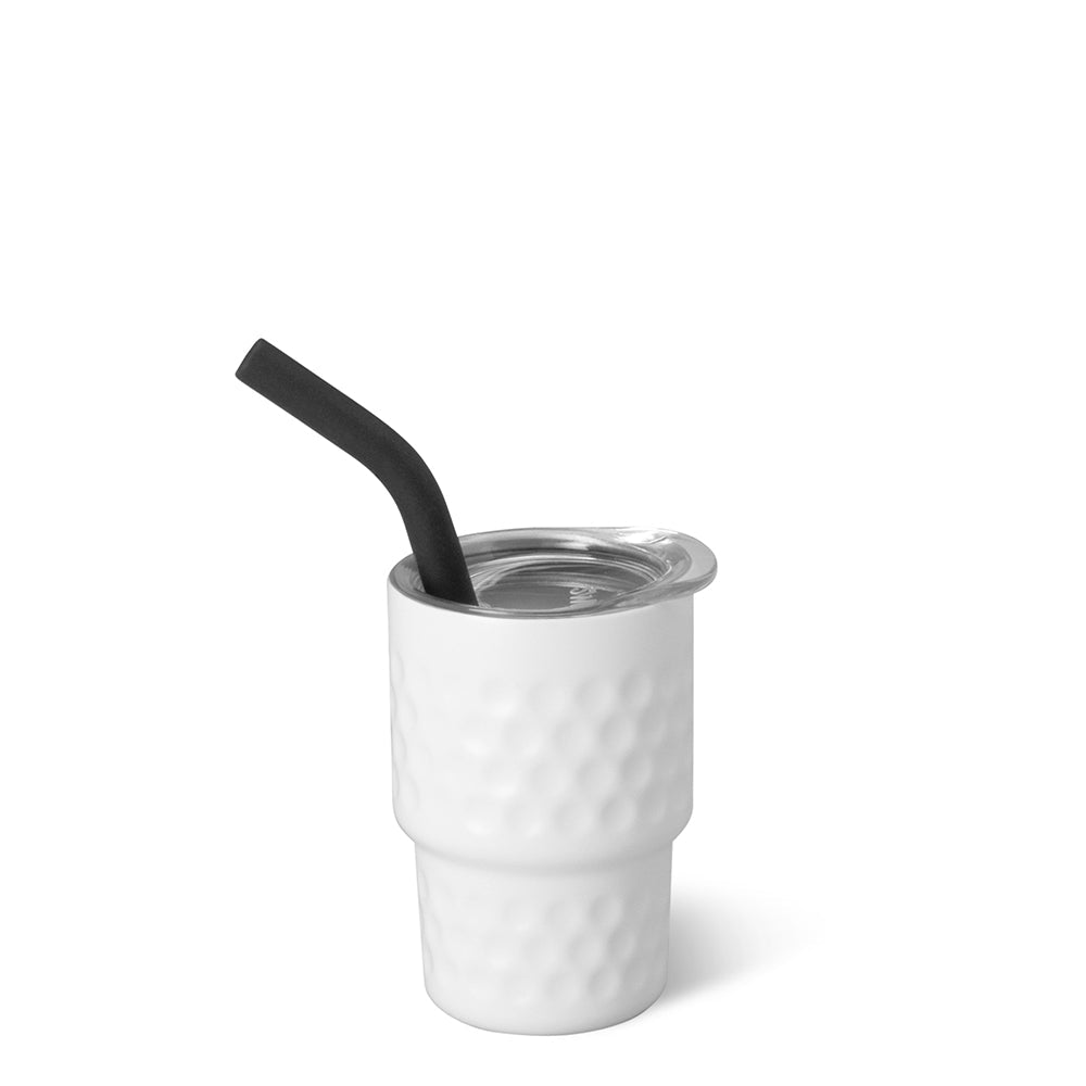 Swig White Golf Ball Swig Shot 2oz