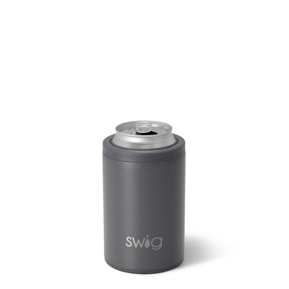 Swig Grey Can + Bottle Cooler 12oz