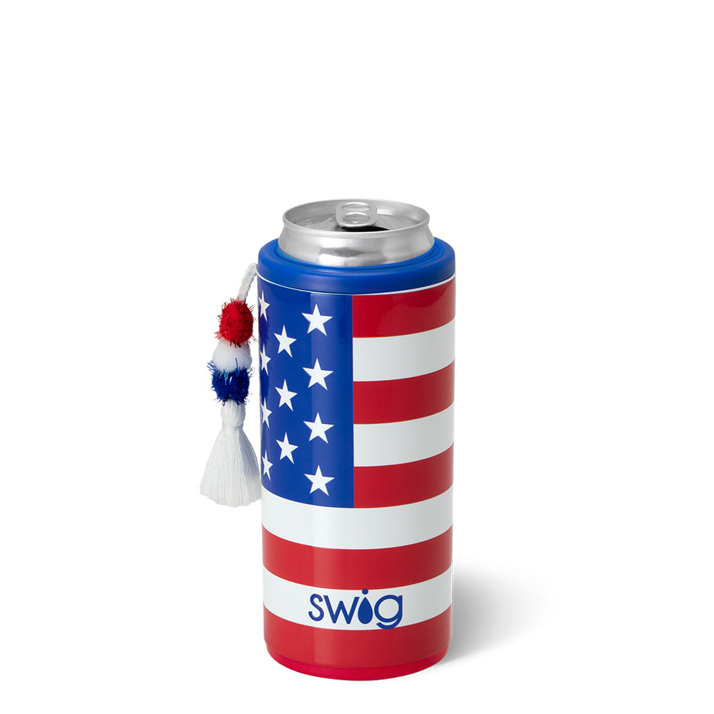 Swig All American Skinny Can Cooler 12oz