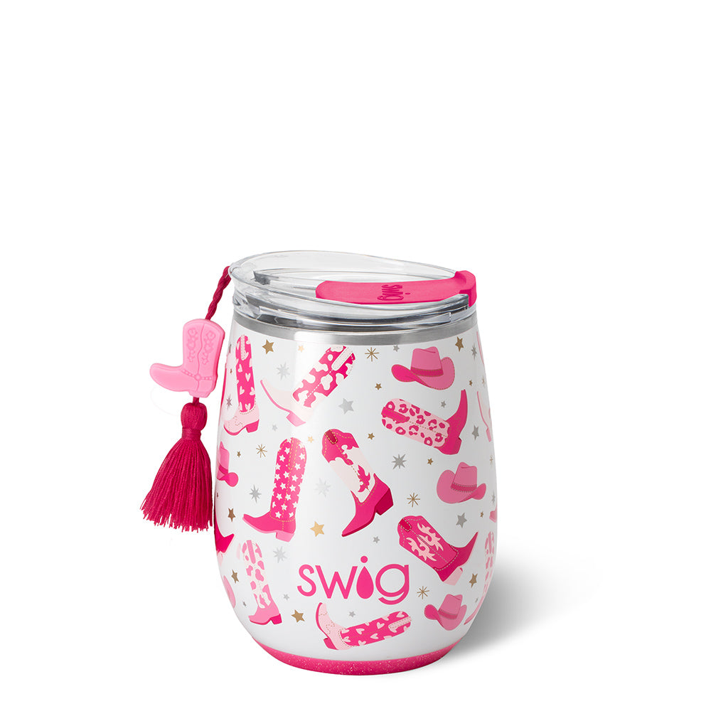 Swig Let's Go Girls Stemless Wine 14oz